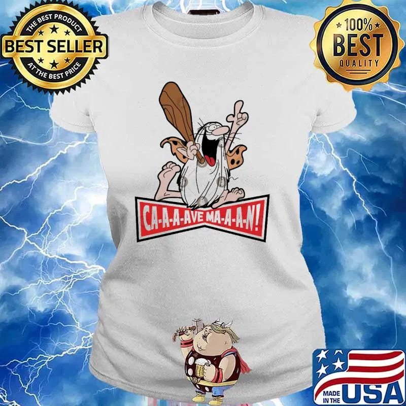 Captain Caveman Shirt Ladies tee