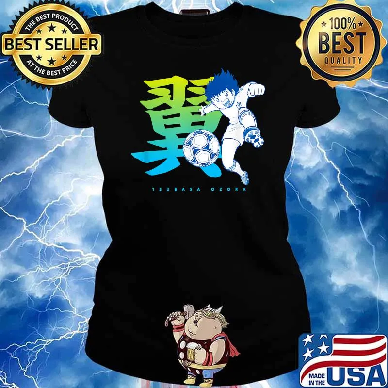 Captain TSUBASA Tsubasa Ozora T-Shirt Ladies tee