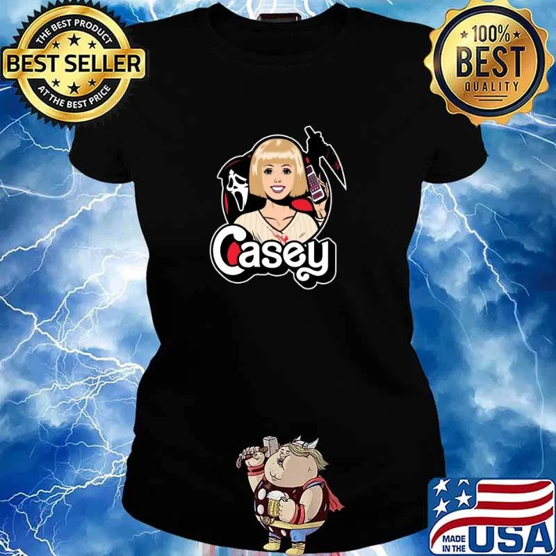 Casey Blonde Girl On The Phone The Death Shirt Ladies tee
