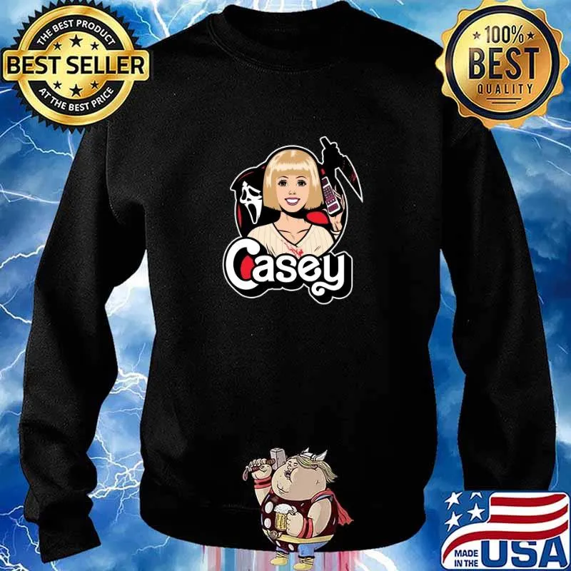 Casey Blonde Girl On The Phone The Death Shirt Sweater