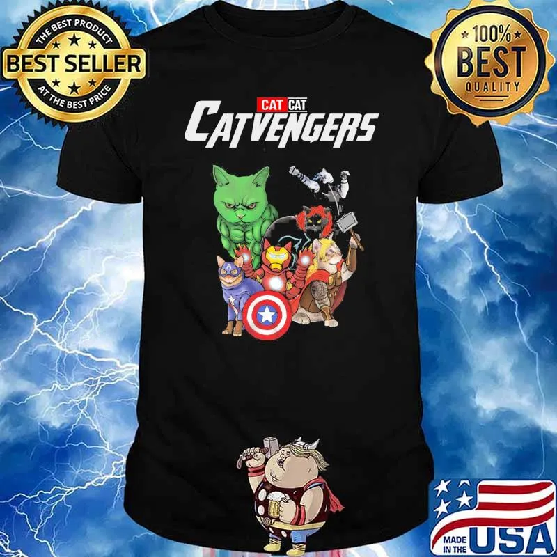 Cat cat catvengers captain american shirt