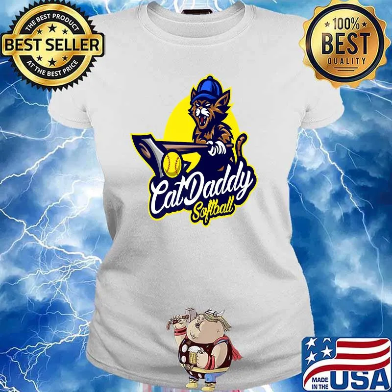 Cat Daddy Axe Premium T-Shirt Ladies tee