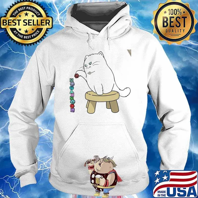 Cat jigsaw puzzle dice s Hoodie