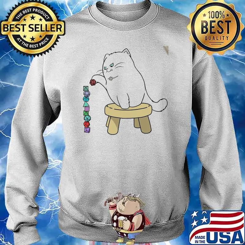 Cat jigsaw puzzle dice s Sweater