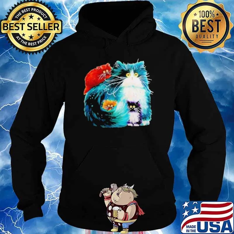 Cats art s Hoodie
