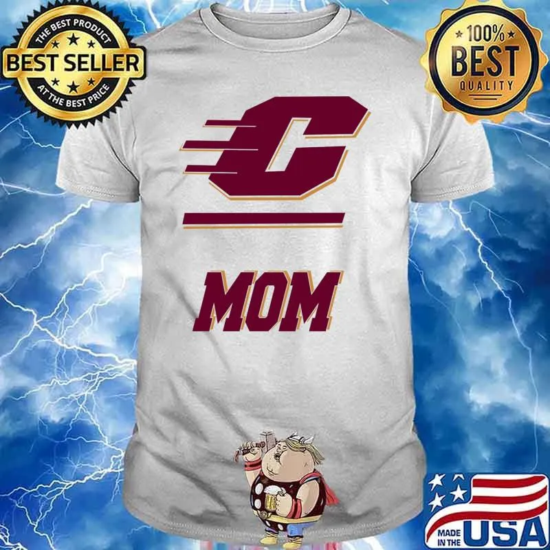 Central michigan university mom happy parents day shirt