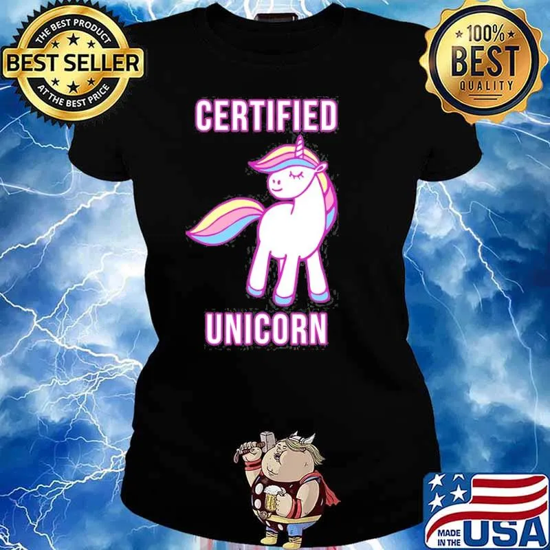 Certified Unicorn Shirt Ladies tee