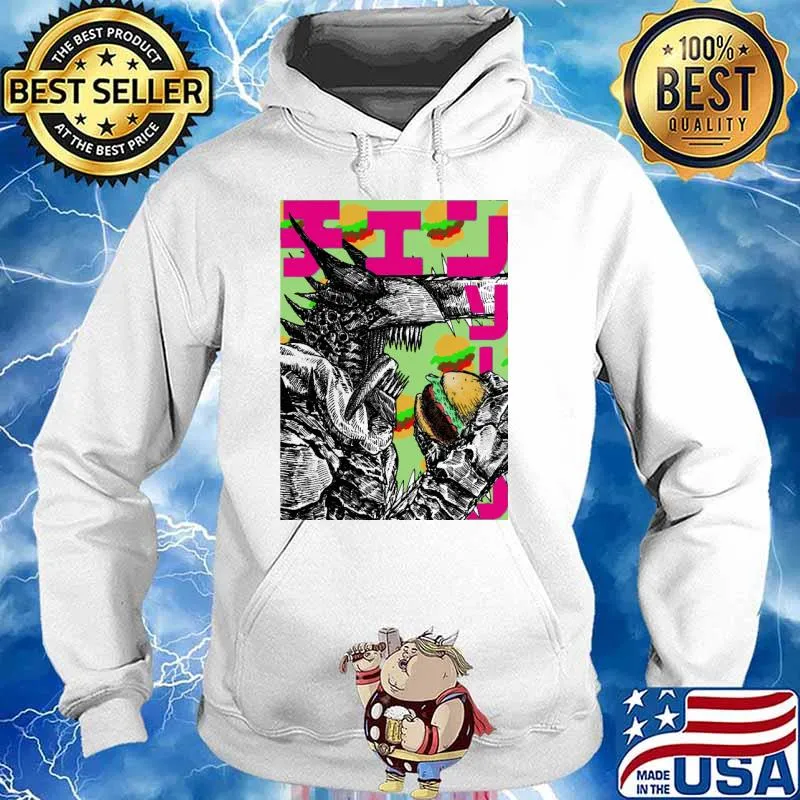 Chainsaw Man Burger s Hoodie