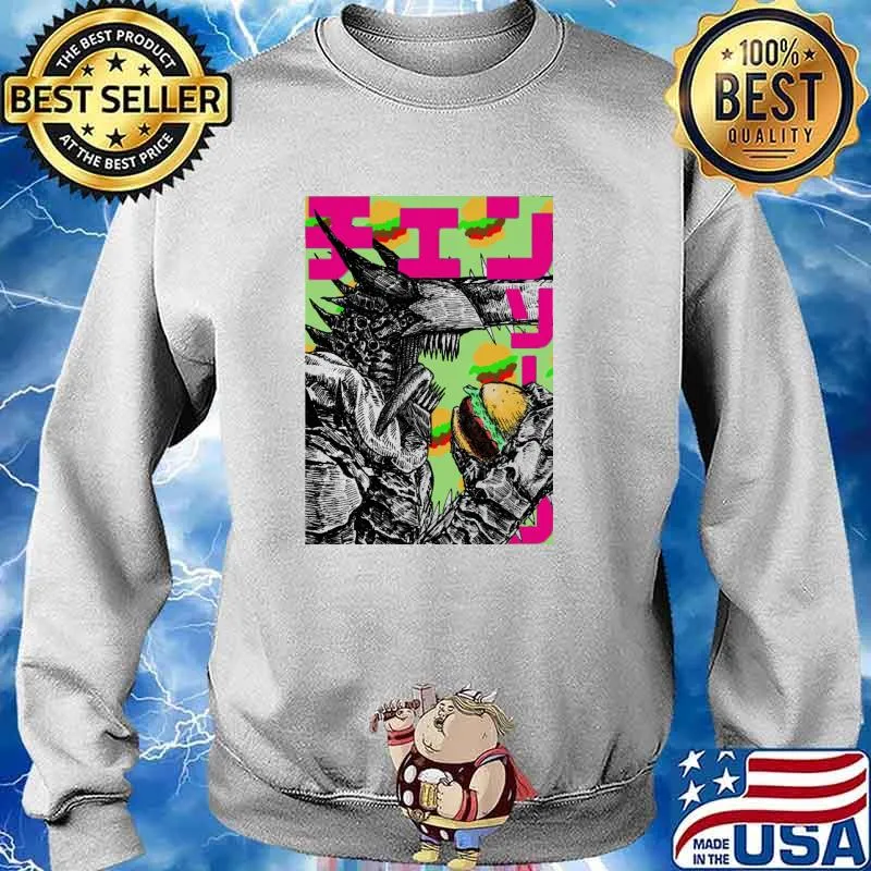 Chainsaw Man Burger s Sweater