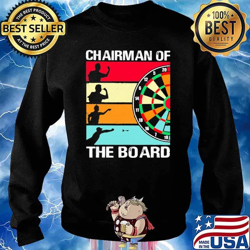 Chairman Of The Board Darts Vintage Shirt Sweater