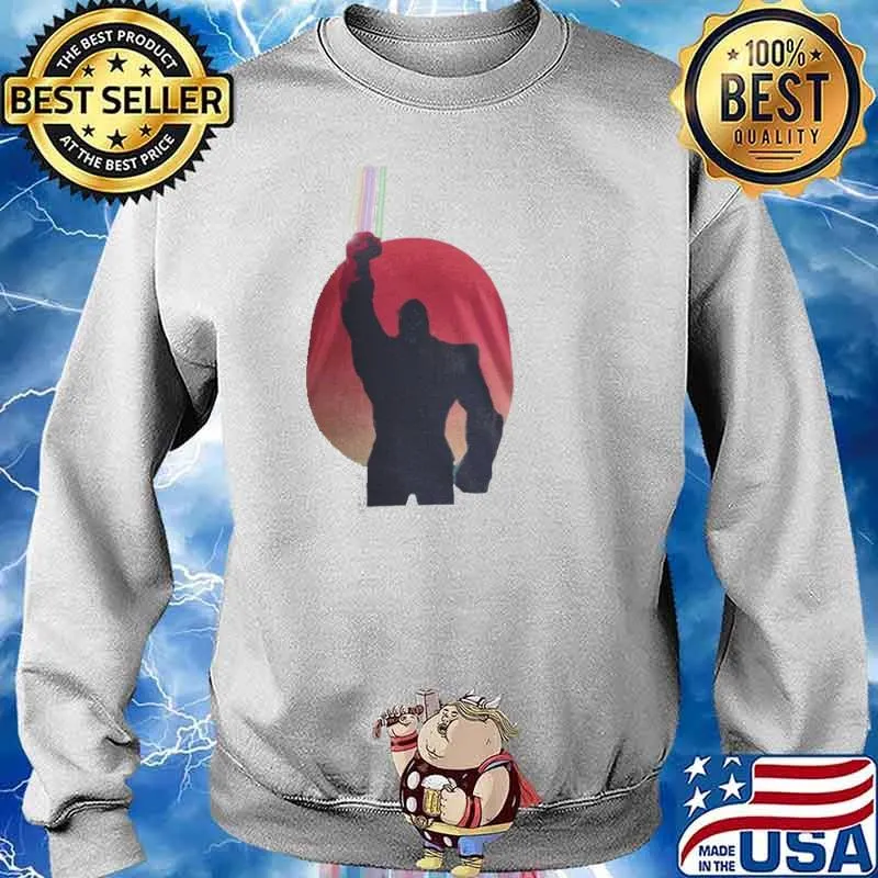 Character Character Marvel Thanos Sunset Shirt Sweater