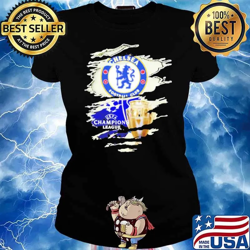 Chelsea Football Club UEFA Champions League s Ladies tee