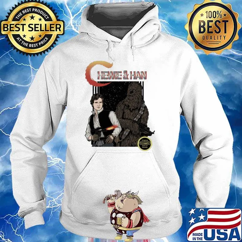 Chewie and han solo star wars s Hoodie