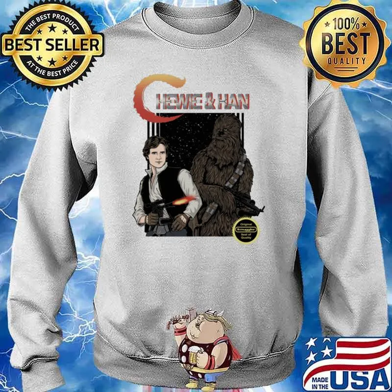 Chewie and han solo star wars s Sweater