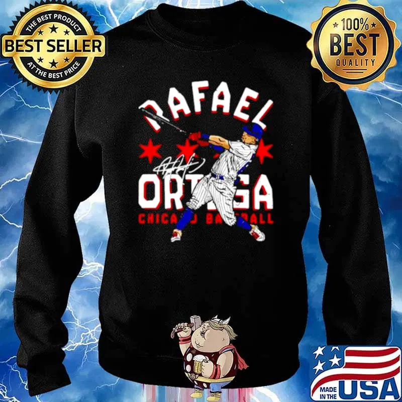 Chicago Cubs Rafael Ortega signature s Sweater