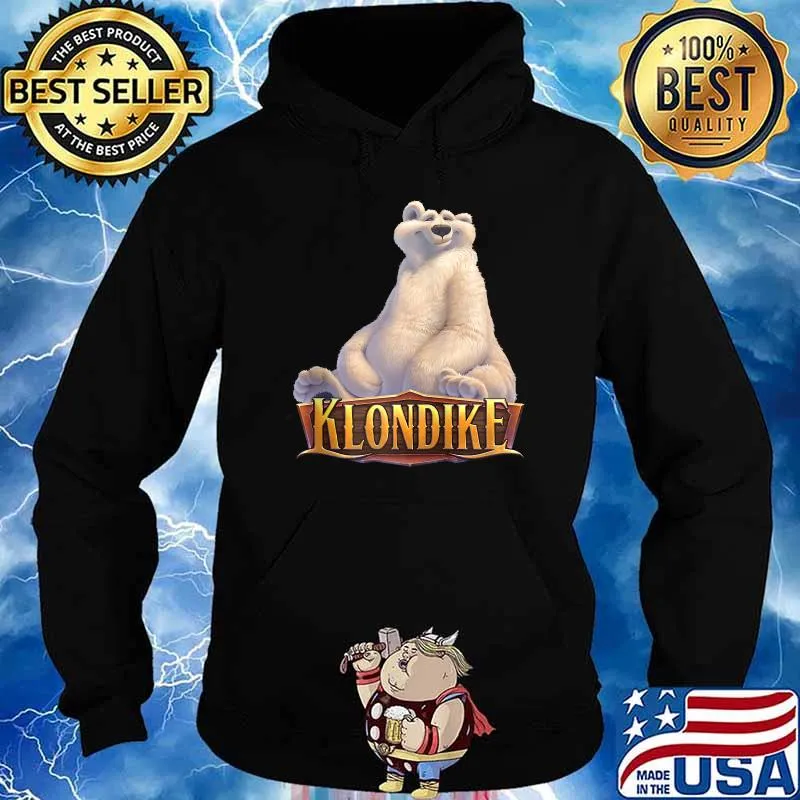 Chill Polar Bear T-Shirt Hoodie