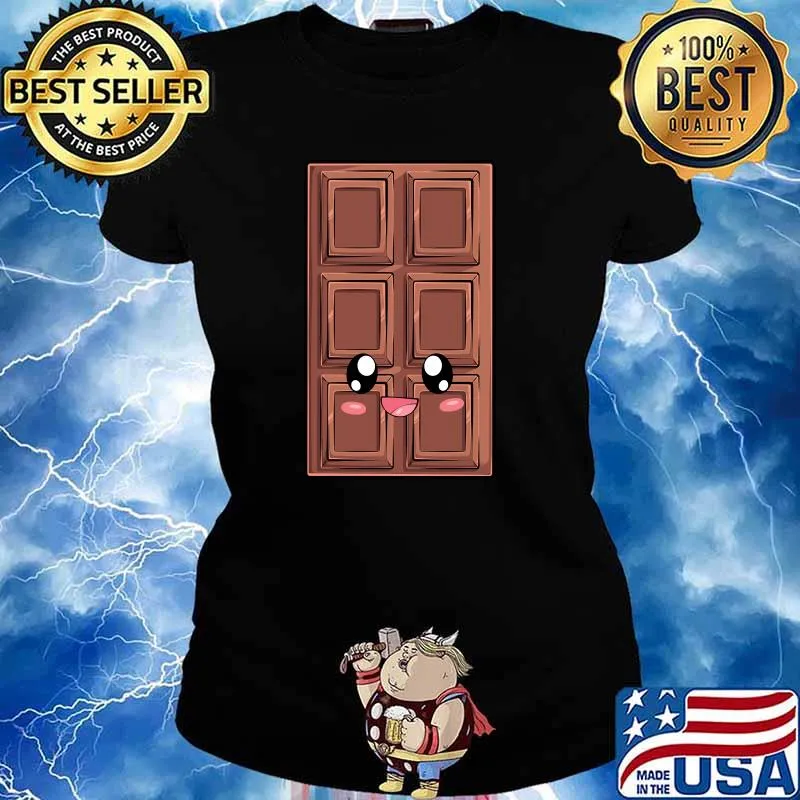 Chocolate Bar S'mores Halloween Costume T-Shirt Ladies tee