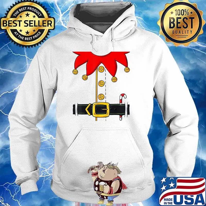 Christmas Elf Costume T-Shirt Hoodie