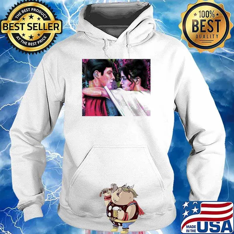 Christopher reeve and margot kidder in superman stars on art s Hoodie