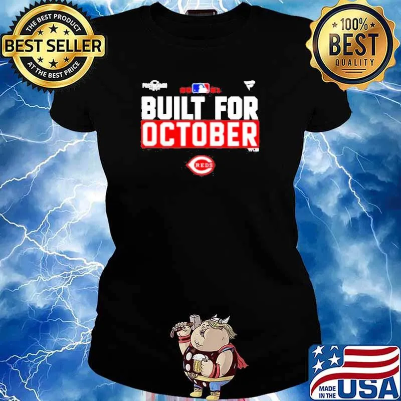 Cincinnati Reds 2021 postseason built for October s Ladies tee
