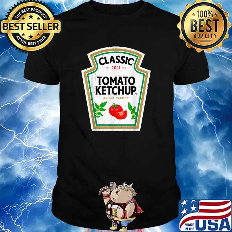 Classic Est 2021 Tomato Ketchup Unique Variety T-Shirt