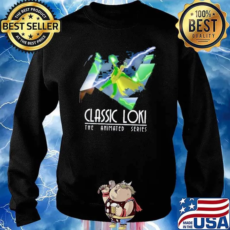 Classic Loki the animated series s Sweater
