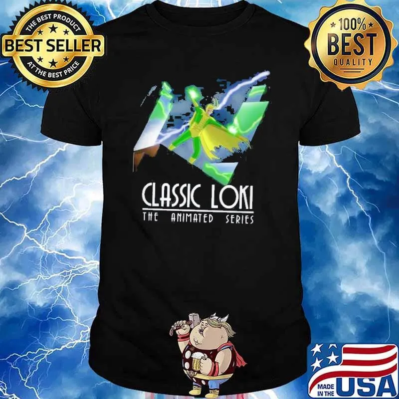 Classic Loki the animated series shirt
