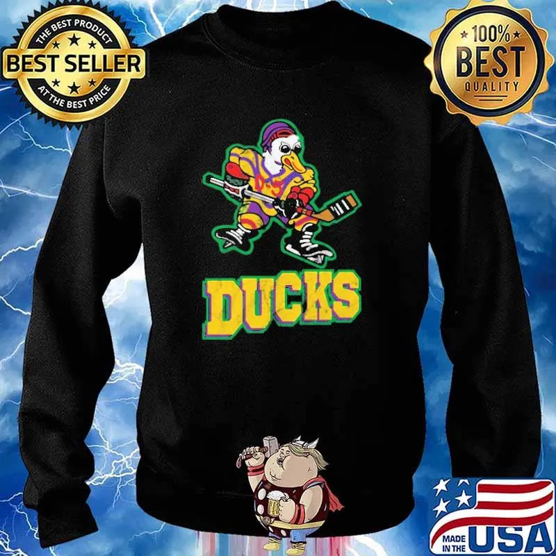 Classic Mighty Ducks Logo Shirt Sweater