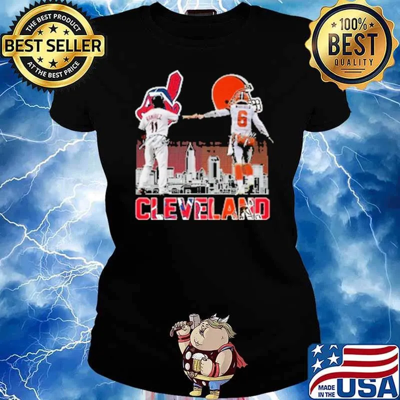 Cleveland Wahoo Baseball Team Shirt Ladies tee