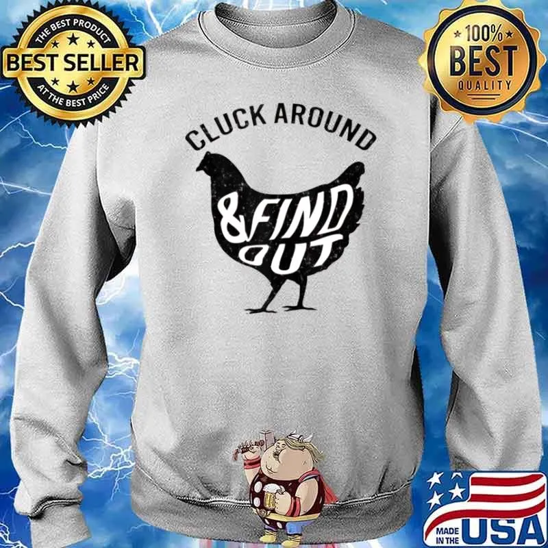 Cluck Around And Find Out Chicken Vintage s Sweater