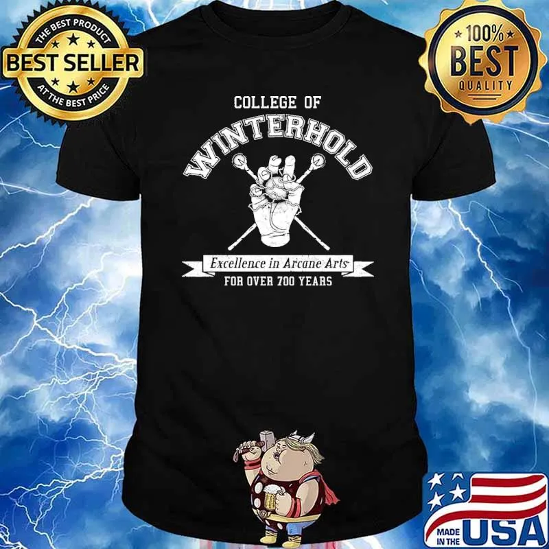 College Of Winterhold Excellence In Arcane Arts For Over 700 years Shirt