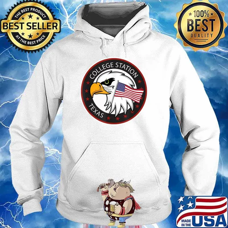 College Station TX Texas T-Shirt Hoodie