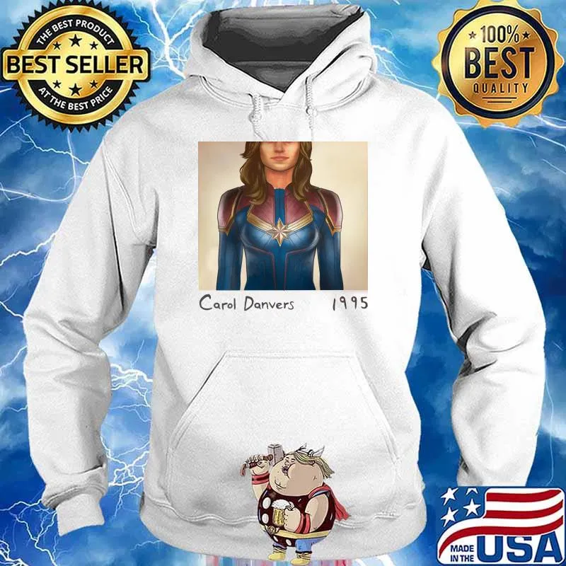 Corol danvers 1995 captain women american s Hoodie