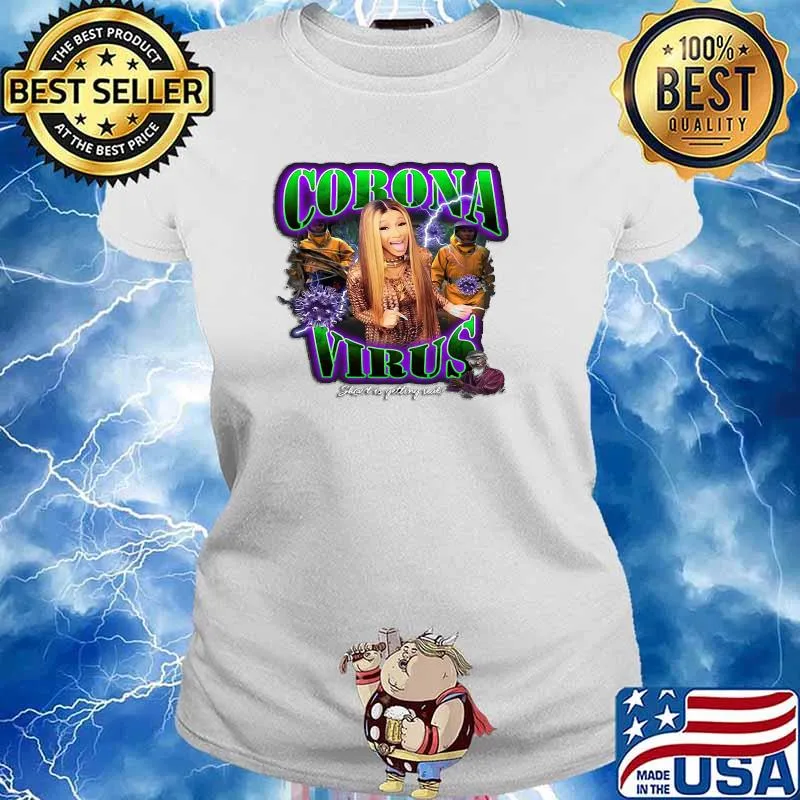 Corona Virus Shart is Getting Real Pandemic T-Shirt Ladies tee