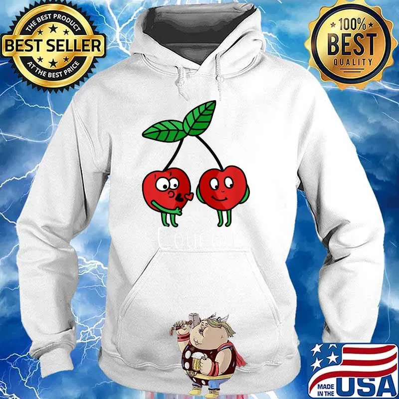 Coucou Cherry Fruit T-Shirt Hoodie