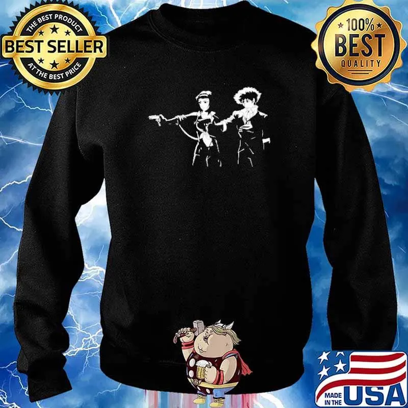 Cowboy Fiction gun s Sweater