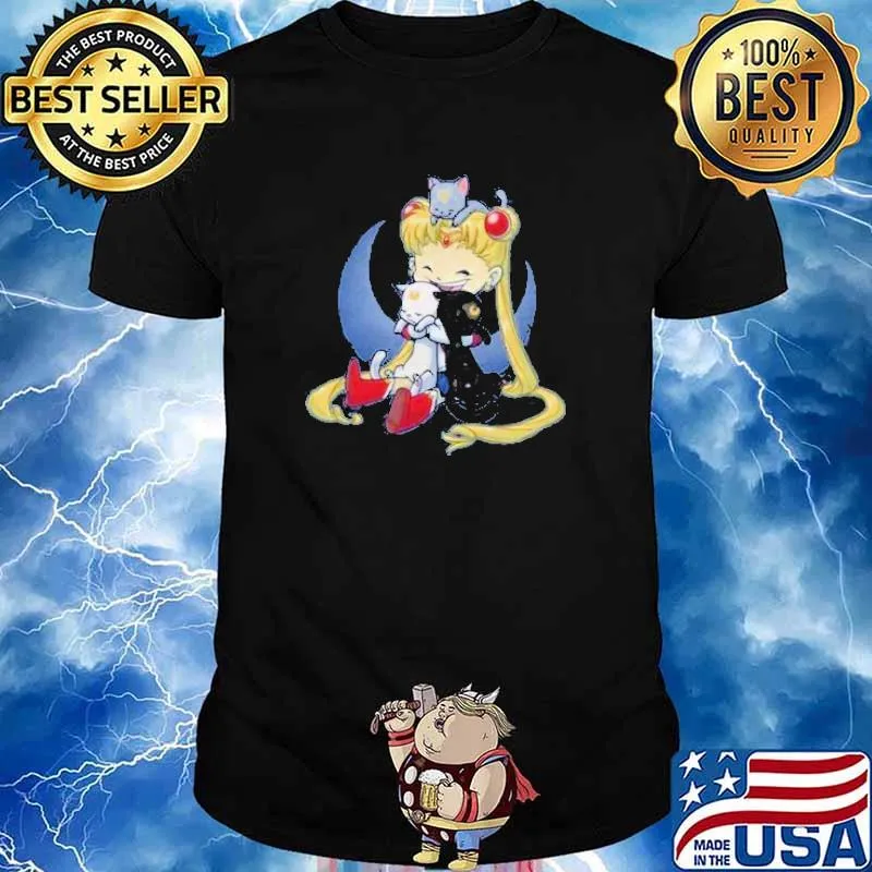 Crazy moon cat lady miniature mayhem shirt