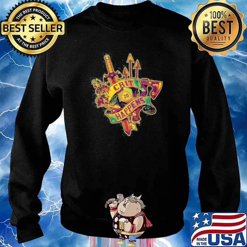 Crit Happens Shirt Sweater