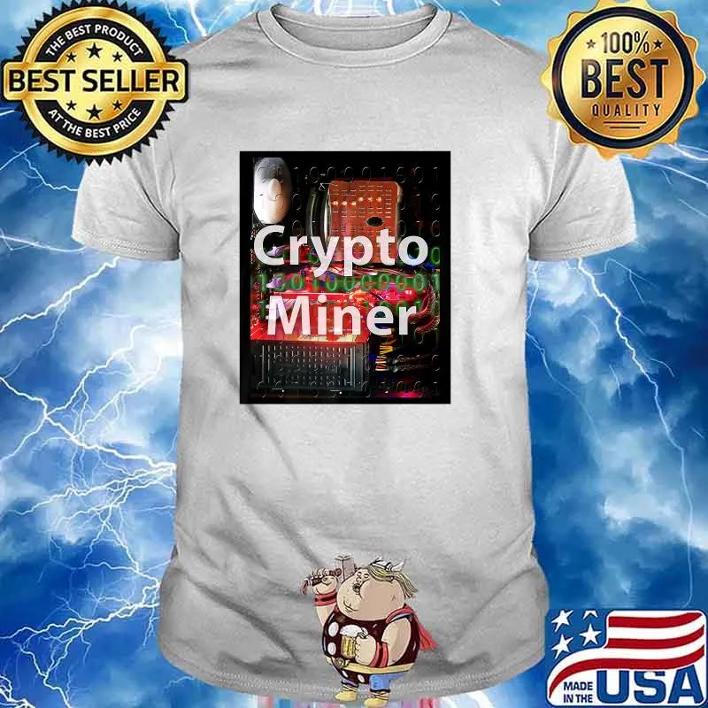 Crypto Miner Computer T-Shirt