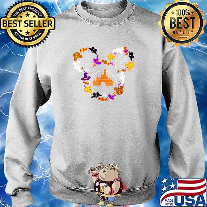 Cute Halloween Shirt Witch Candy Halloween T-Shirt Sweater