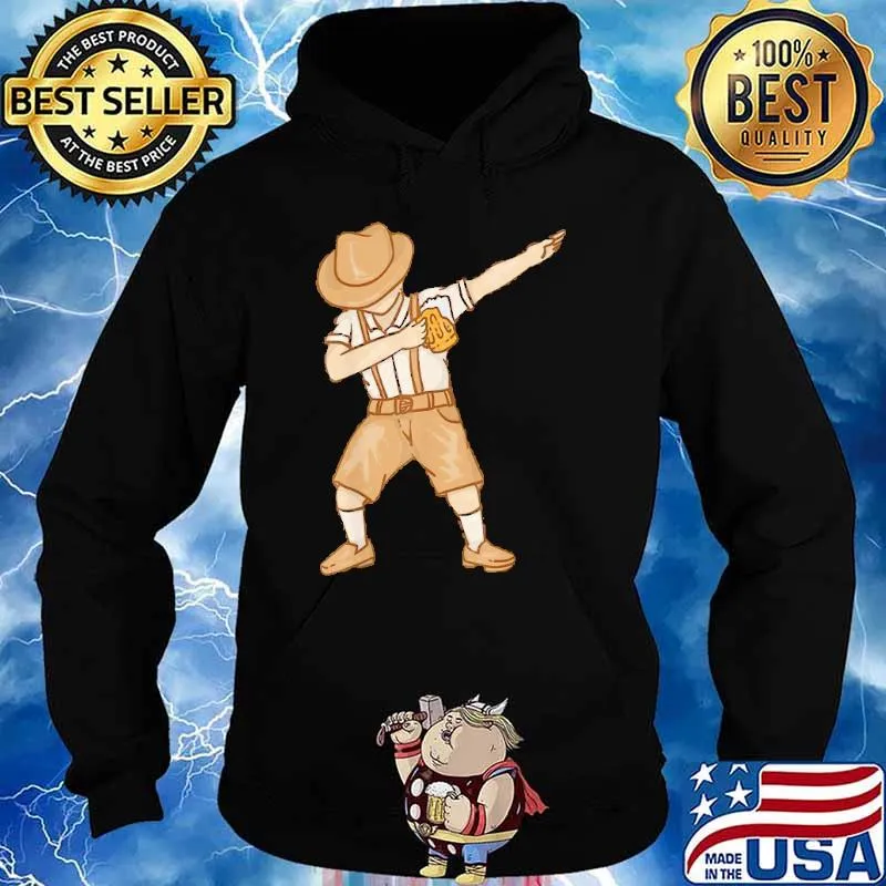 Dabbing German With Beer Shirt Hoodie