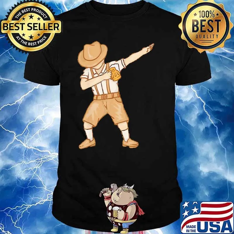 Dabbing German With Beer Shirt