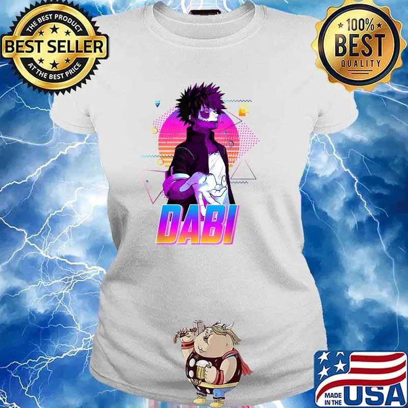 Dabi Retro Style T-Shirt Ladies tee