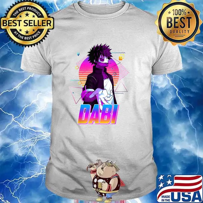 Dabi Retro Style T-Shirt