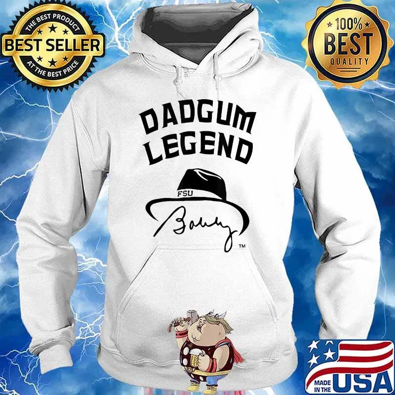 Dadgum Legend Bobby Bowden Florida Football Coach T-Shirt Hoodie