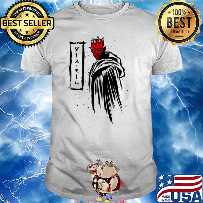 Darth maul star wars shirt
