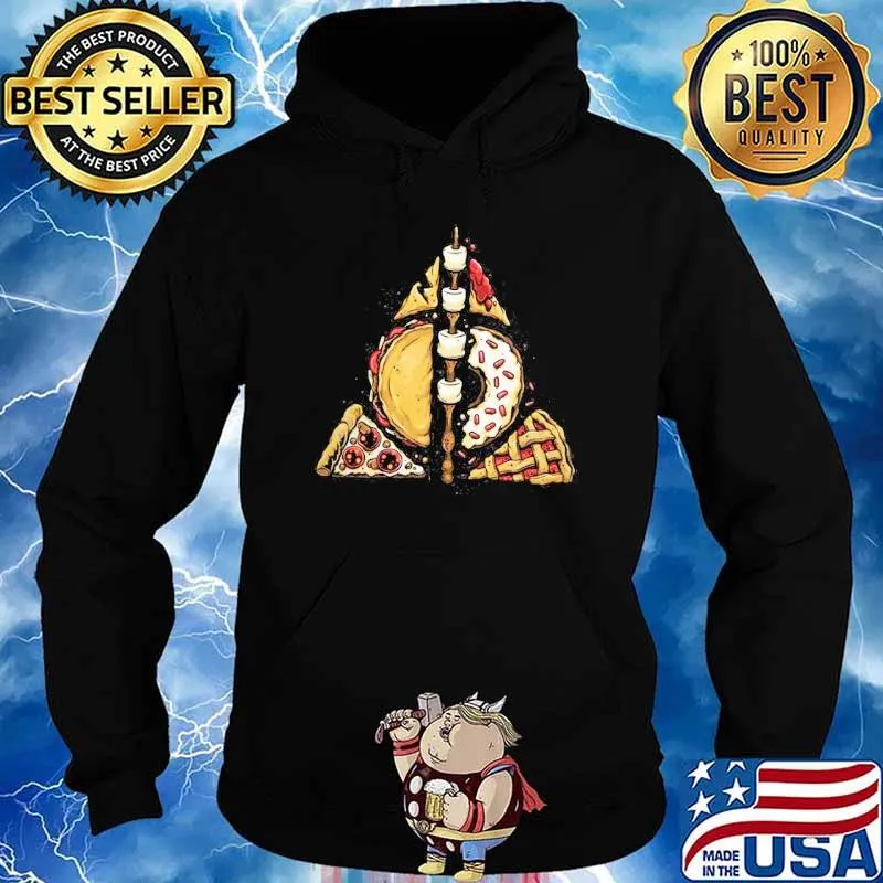 DEATHLY MALLOWS PIZZA SHIRT Hoodie