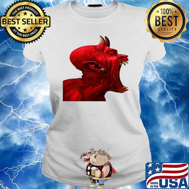 Demon Halloween Classic Shirt Ladies tee