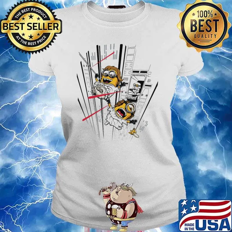 Despicable escape minion dark side star wars s Ladies tee