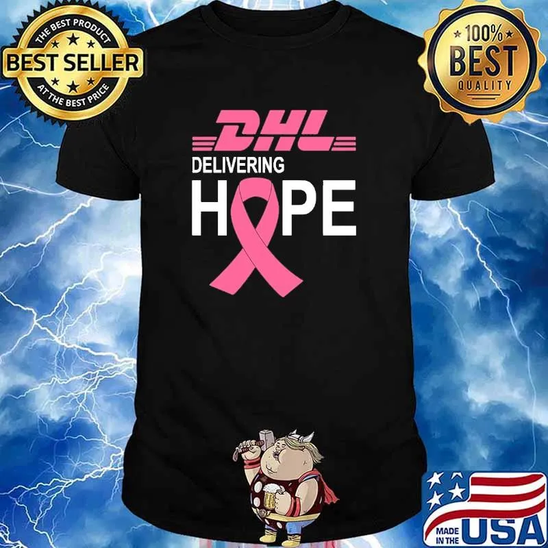 DHL Delivering Hope Pink Shirt